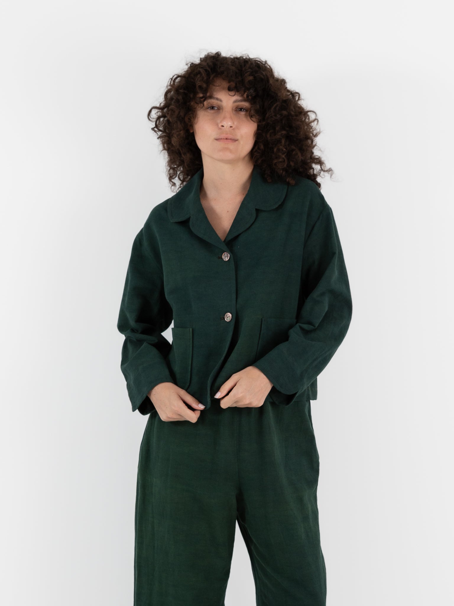 Arts & Science Big Collar Short Jacket - Worthwhile