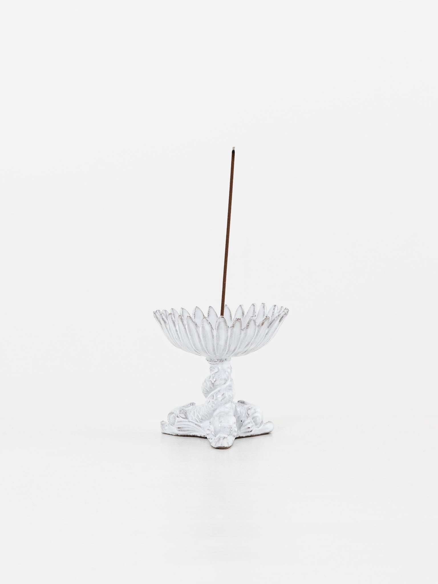 Astier de Villatte Dauphin Incense Holder - Worthwhile - ASTIER DE VILLATTE