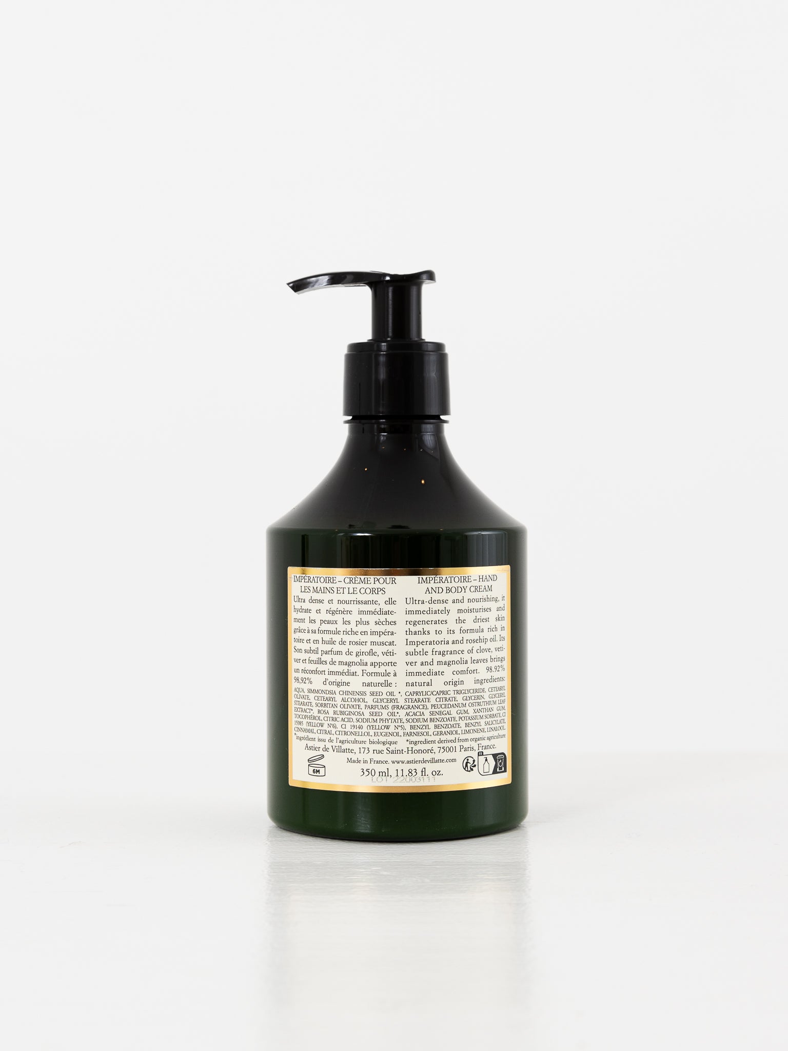 Astier de Villatte Impératoire Body and Hand Cream - Worthwhile - ASTIER DE VILLATTE