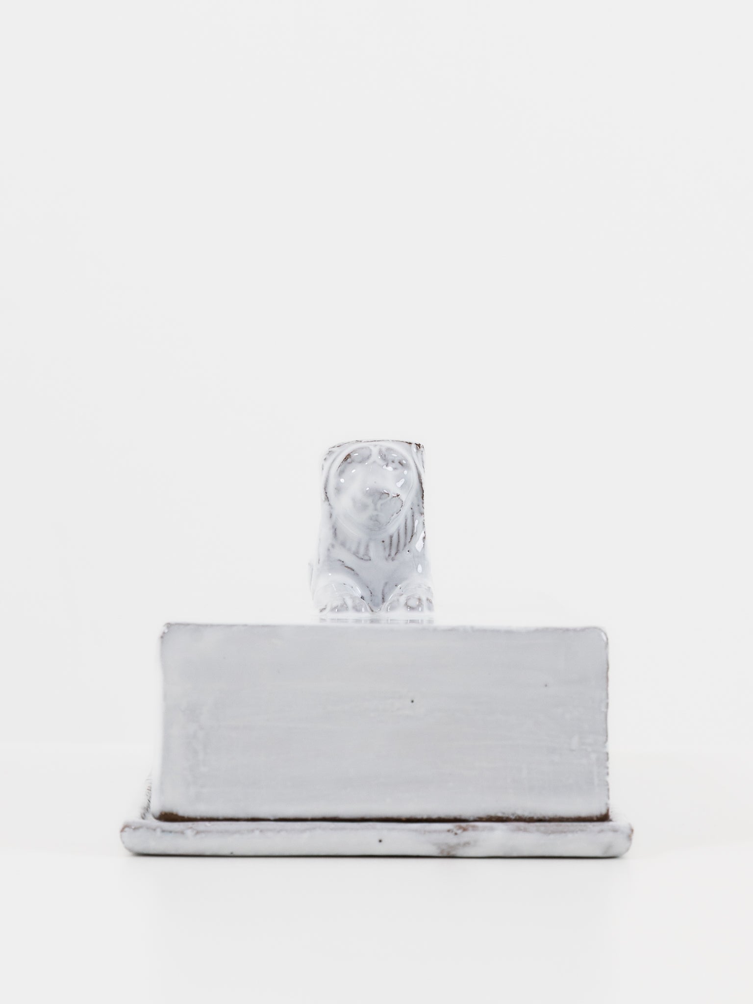 Astier de Villatte Lion Incense Box at Worthwhile
