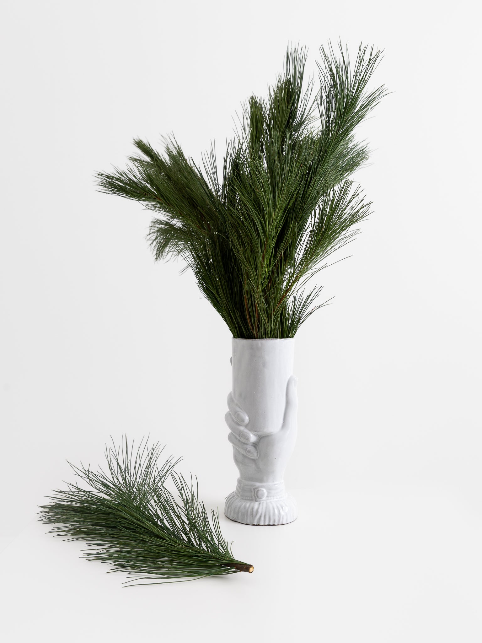 【新品未使用】Astier de Villatte Vase Large Artichoke Flower Holder Vase | Astier de Villatte: Exclusive