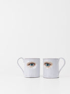 Astier de Villatte Vu Cup, Left Eye - ASTIER DE VILLATTE at Worthwhile - shop OBJECTS