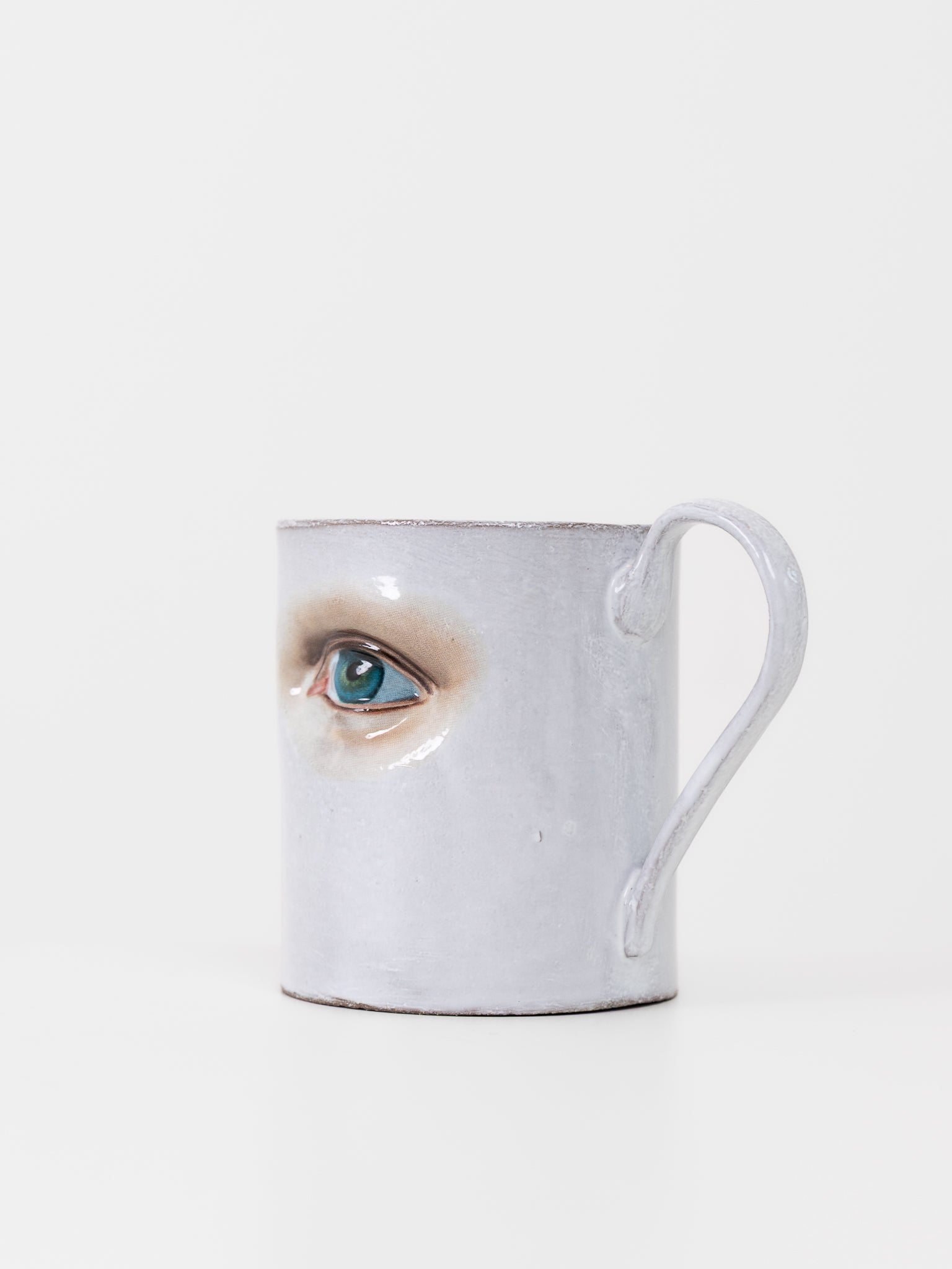 Astier de Villatte Vu Cup, Right Eye - ASTIER DE VILLATTE at Worthwhile - shop OBJECTS