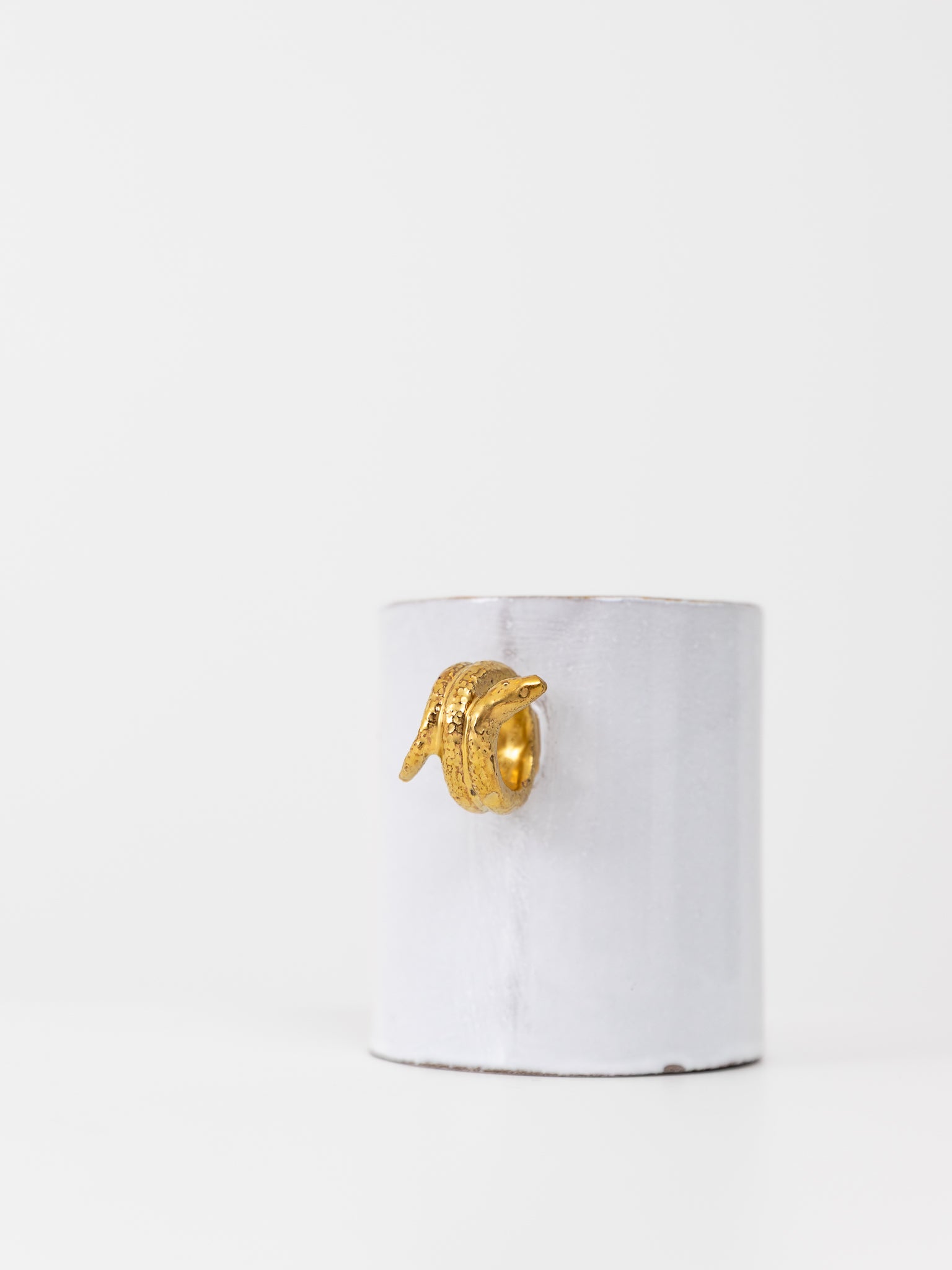 Astier de Villatte Snake Cup - ASTIER DE VILLATTE at Worthwhile - shop OBJECTS