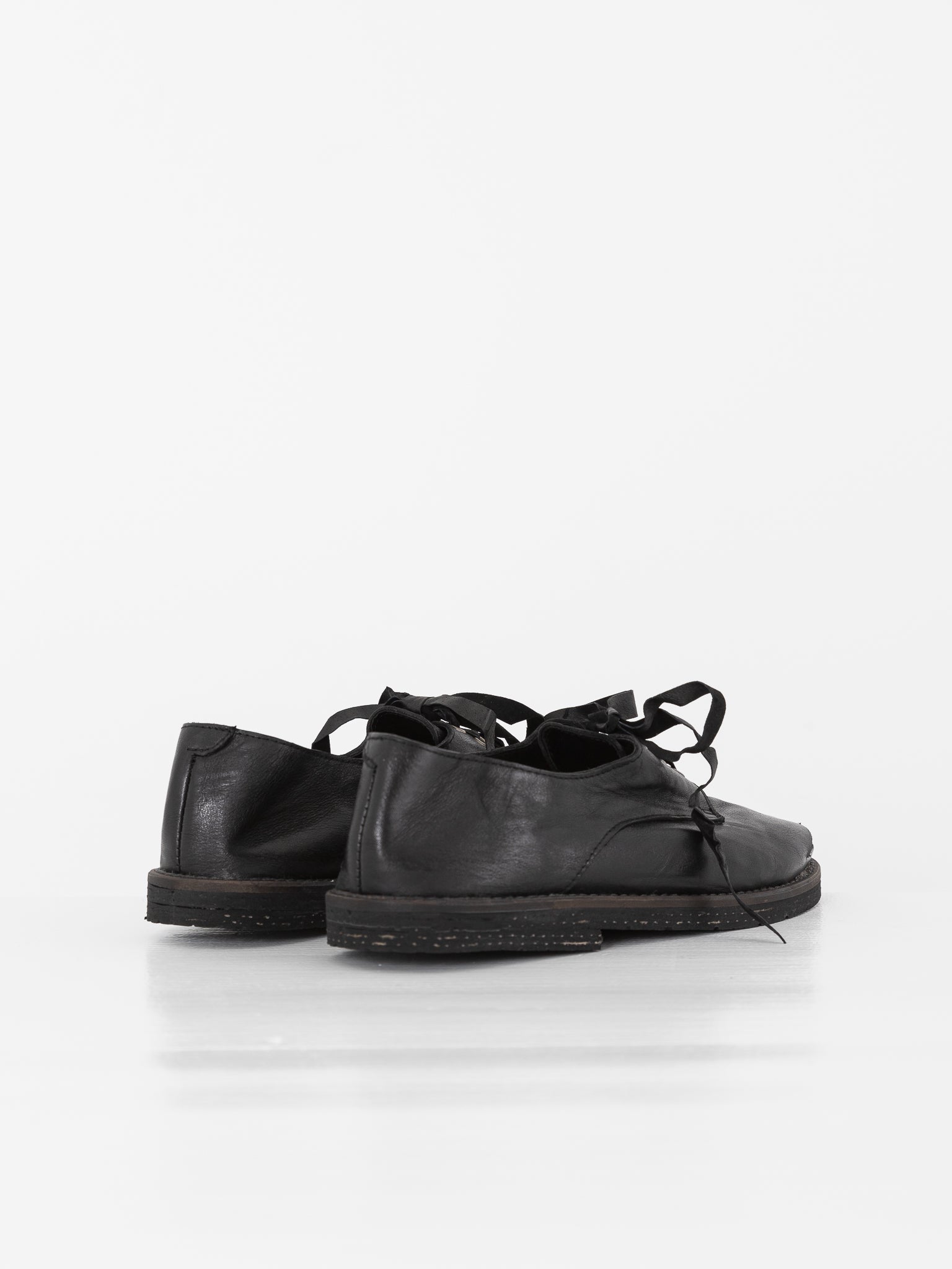 Atelier Inscrire Luis Tie Shoe, Black - Worthwhile