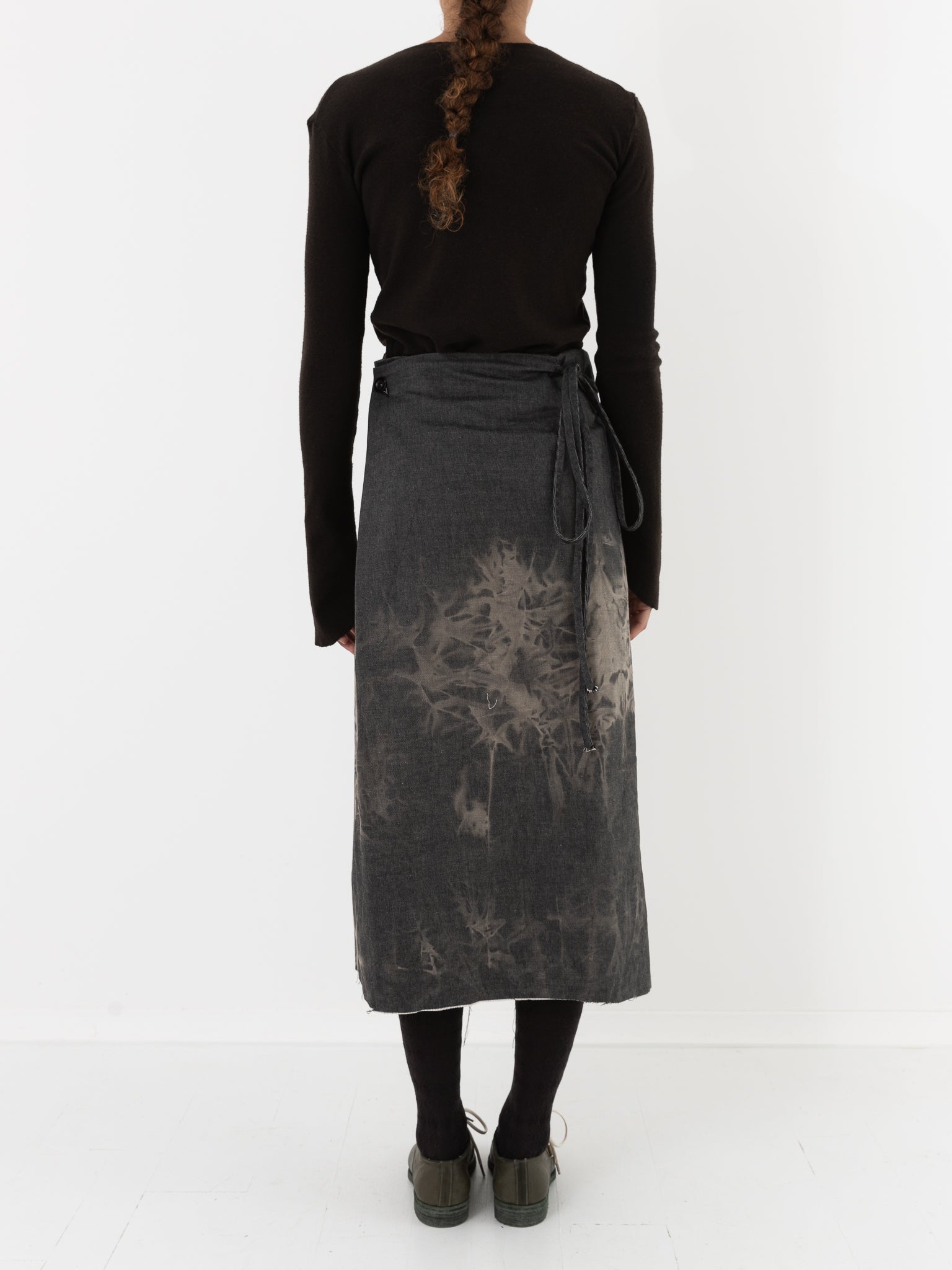 Atelier Suppan Denim Apron Skirt - Worthwhile