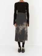 Atelier Suppan Denim Apron Skirt - Worthwhile