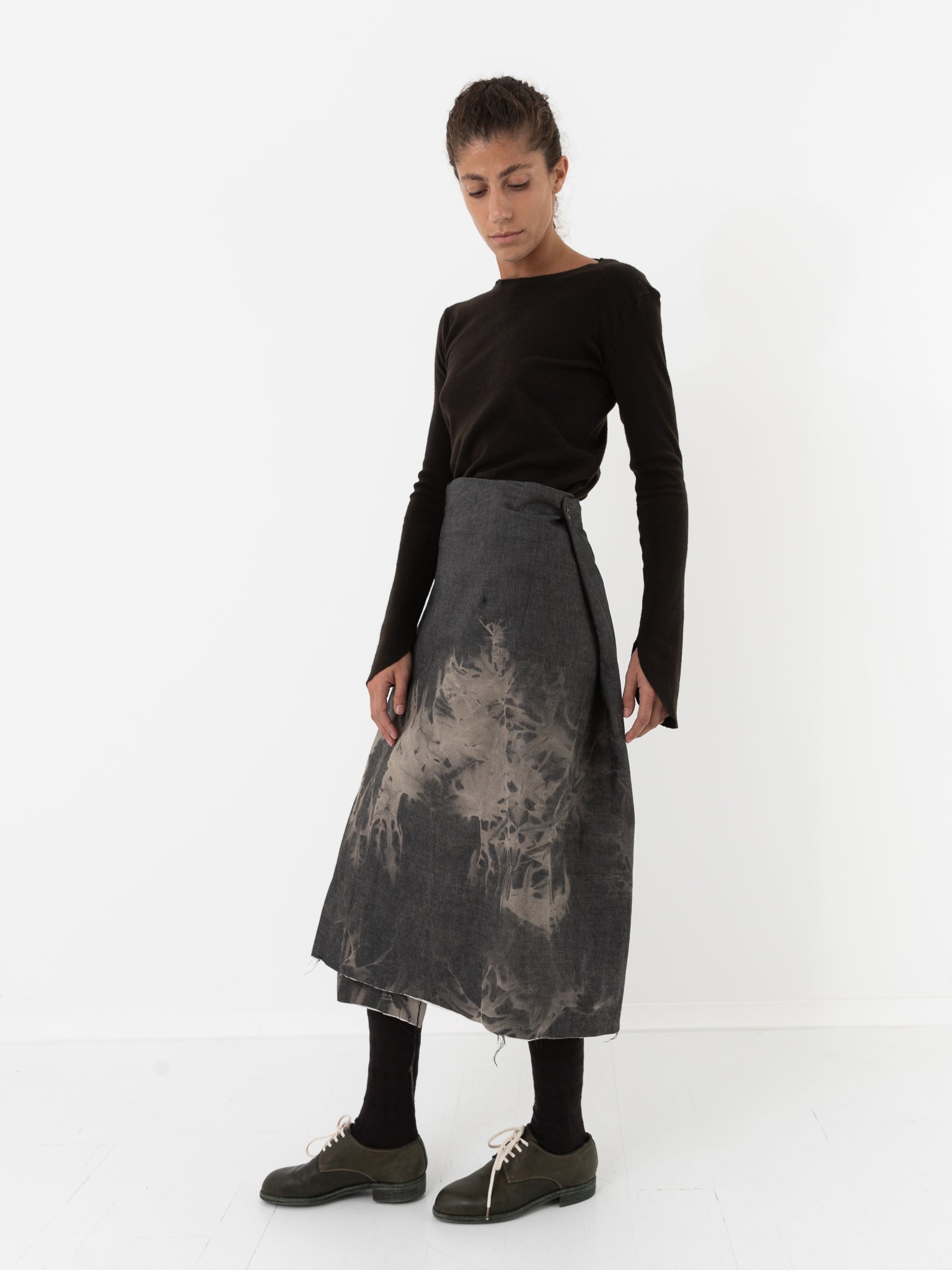 Atelier Suppan Denim Apron Skirt - Worthwhile