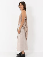 Atelier Suppan Round Hook Skirt, Natural - Worthwhile