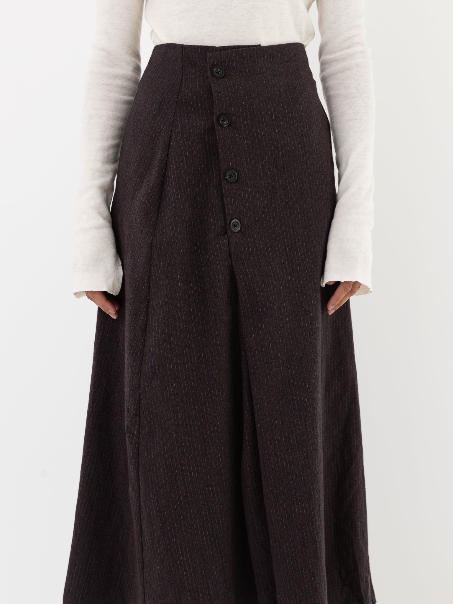 Atelier Suppan Striped Skirt - Worthwhile