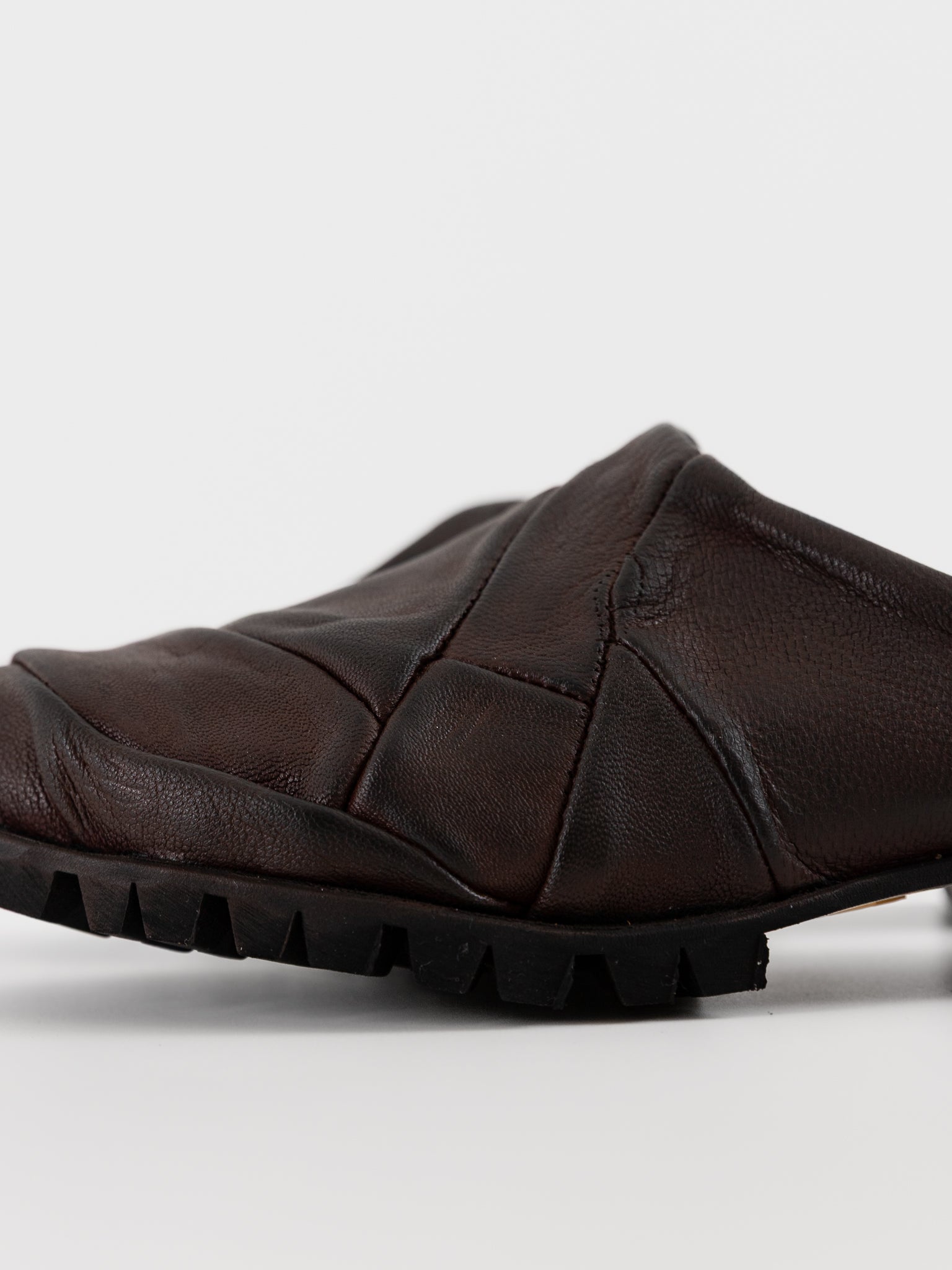 Atelier Inscrire Segar Shoe in Bordeaux - ATELIER INSCRIRE at Worthwhile - shop SHOES