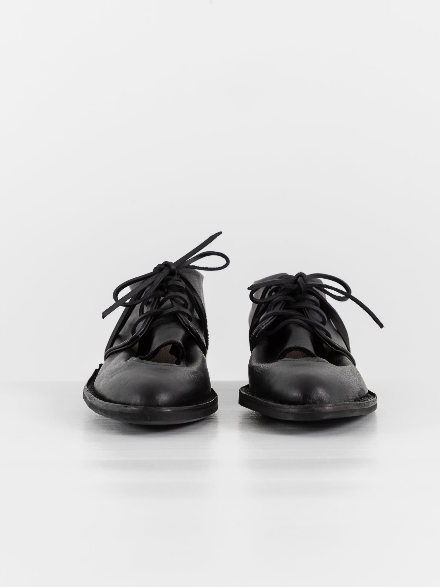 Atelier Inscrire Open Vampe Shoe in Black - ATELIER INSCRIRE at Worthwhile - shop SHOES