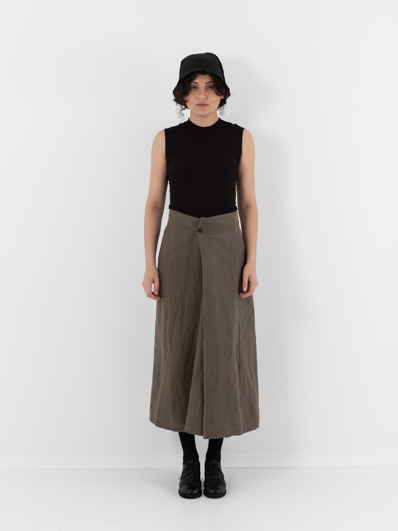 Atelier Suppan Skirt 38 in Hand Dye/Green - ATELIER SUPPAN at Worthwhile - shop SKIRT