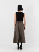 Atelier Suppan Skirt 38 in Hand Dye/Green - ATELIER SUPPAN at Worthwhile - shop SKIRT