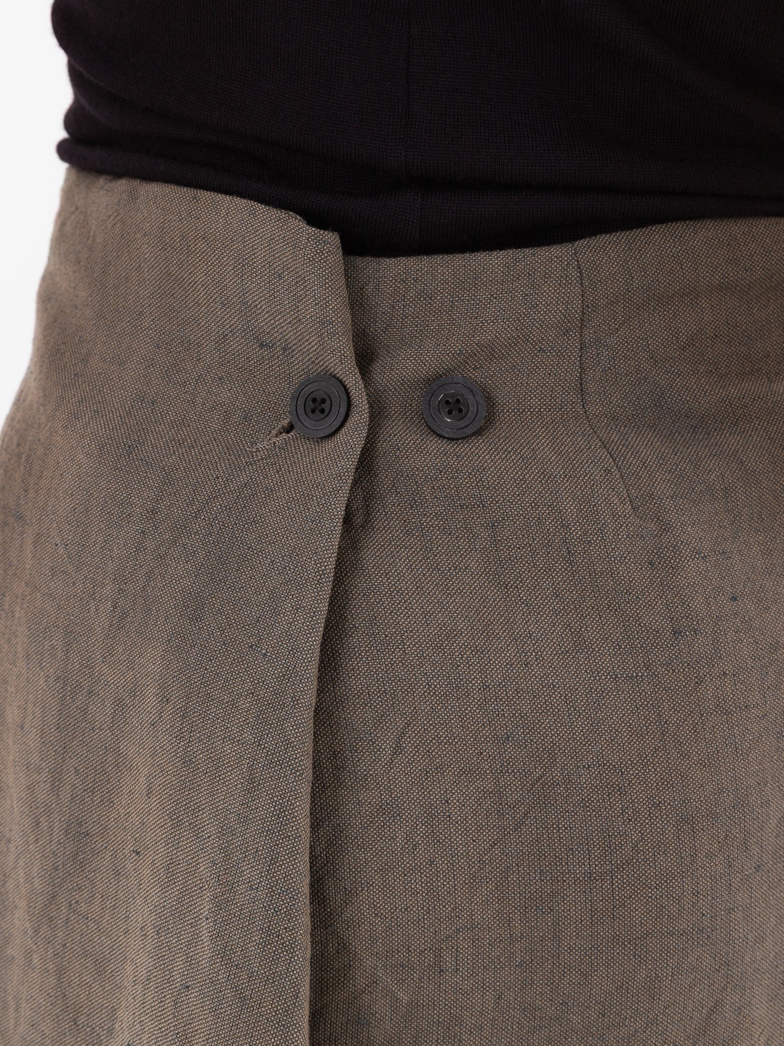 Atelier Suppan Skirt 38 in Hand Dye/Green - ATELIER SUPPAN at Worthwhile - shop SKIRT