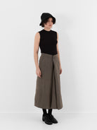 Atelier Suppan Skirt 38 in Hand Dye/Green - ATELIER SUPPAN at Worthwhile - shop SKIRT