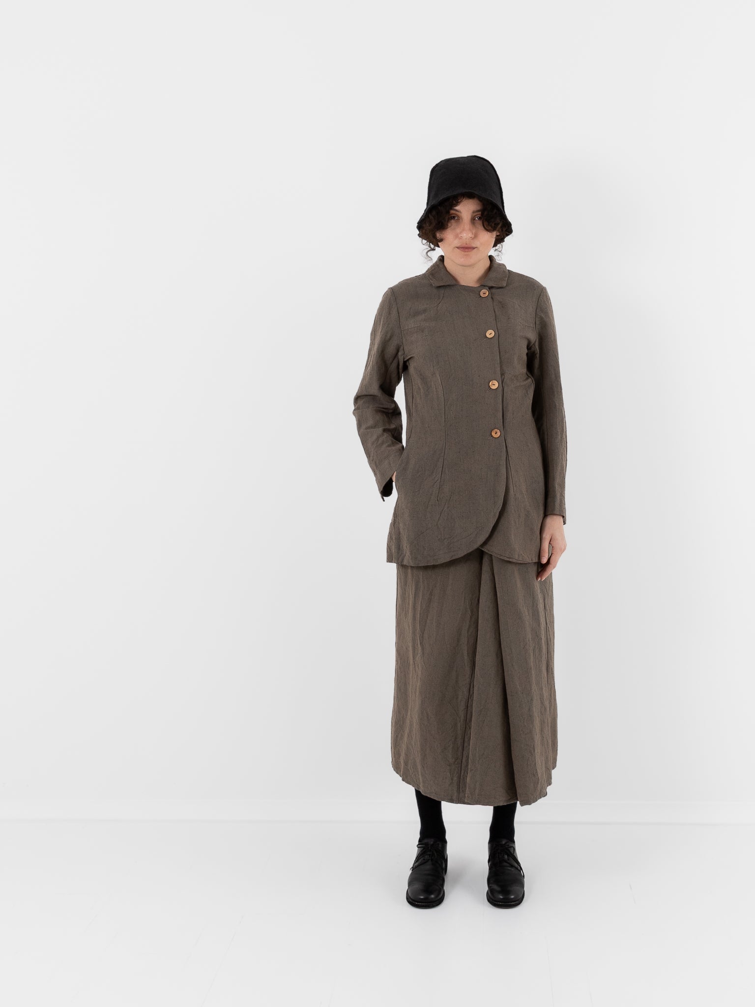 Atelier Suppan Light Jacket 32 in Hand Dye/Green - ATELIER SUPPAN at Worthwhile - shop JACKET