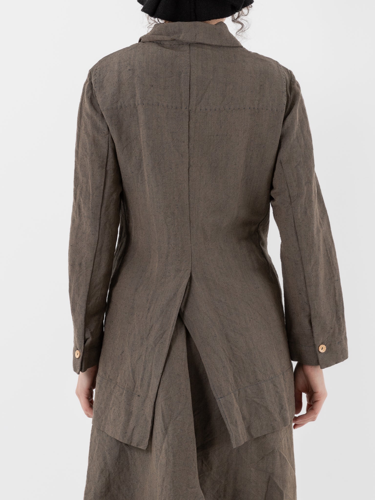 Atelier Suppan Light Jacket 32 in Hand Dye/Green - ATELIER SUPPAN at Worthwhile - shop JACKET