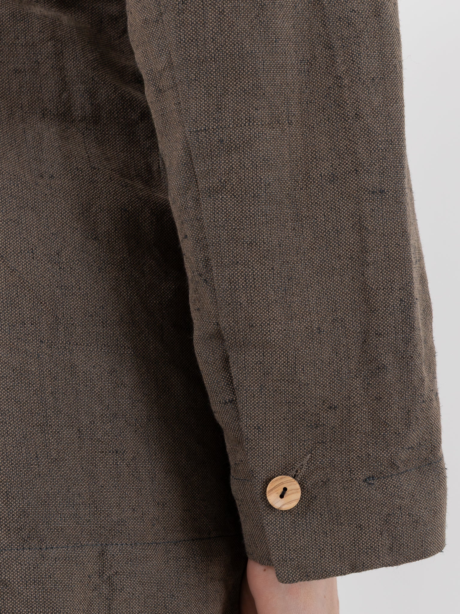 Atelier Suppan Light Jacket 32 in Hand Dye/Green - ATELIER SUPPAN at Worthwhile - shop JACKET