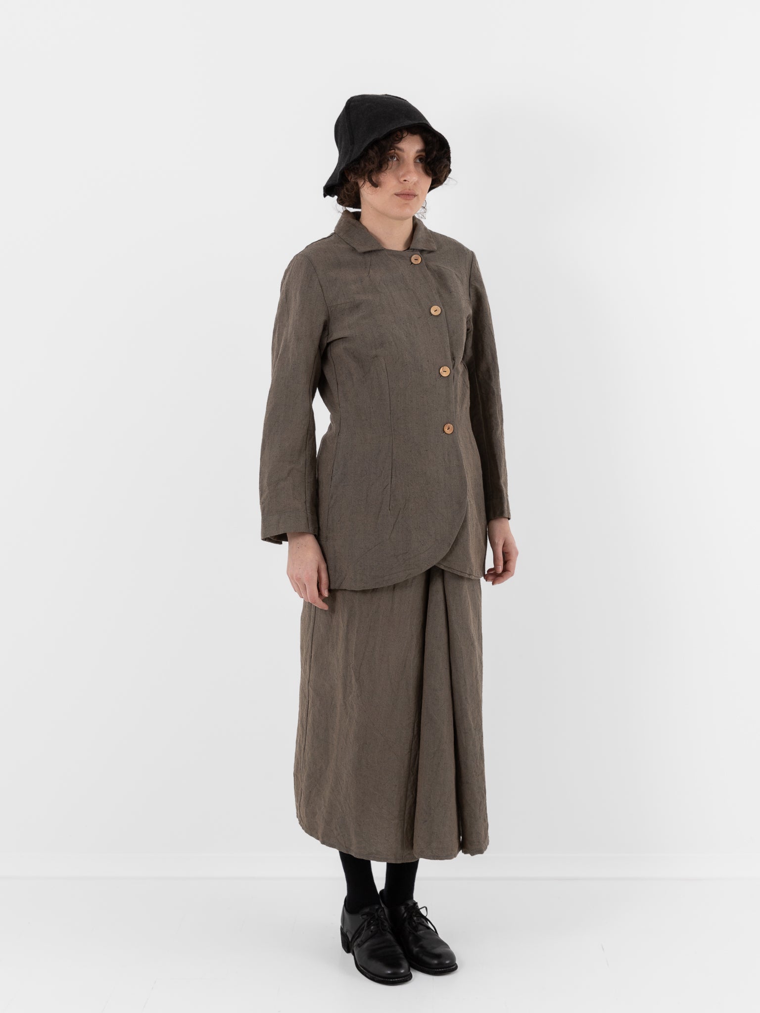 Atelier Suppan Light Jacket 32 in Hand Dye/Green - ATELIER SUPPAN at Worthwhile - shop JACKET