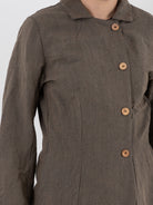 Atelier Suppan Light Jacket 32 in Hand Dye/Green - ATELIER SUPPAN at Worthwhile - shop JACKET