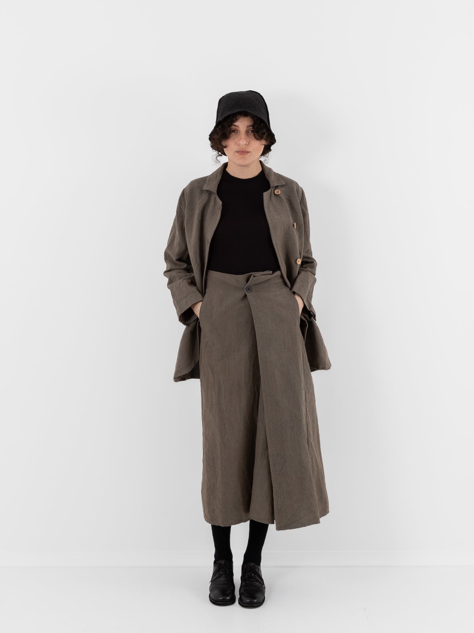 Atelier Suppan Light Jacket 32 in Hand Dye/Green - ATELIER SUPPAN at Worthwhile - shop JACKET