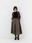 Atelier Suppan Long Coat 27 in Hand Dye/Green - ATELIER SUPPAN at Worthwhile - shop COAT