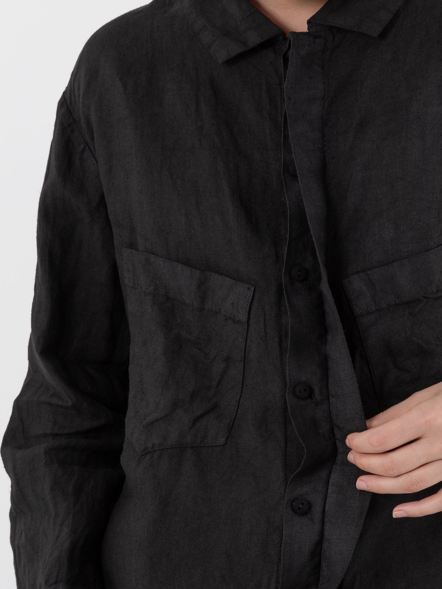 Atelier Suppan Men's Shirt 47 in Hand Dye - ATELIER SUPPAN at Worthwhile - shop TOP