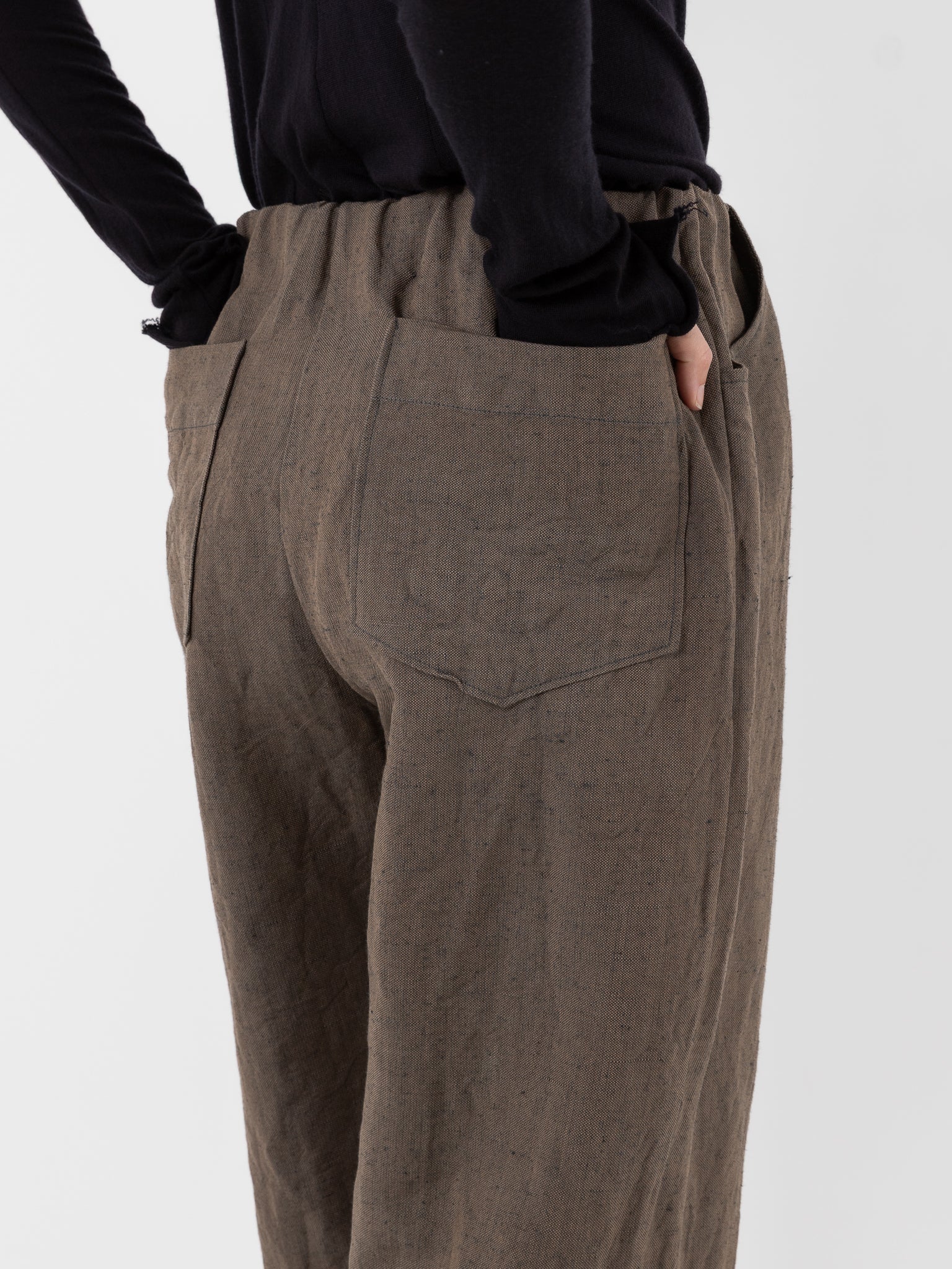 Atelier Suppan Trousers 43 in Hand Dye/Green - ATELIER SUPPAN at Worthwhile - shop PANT