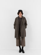 Atelier Suppan Short Coat 28 in Hand Dye/Green - ATELIER SUPPAN at Worthwhile - shop COAT