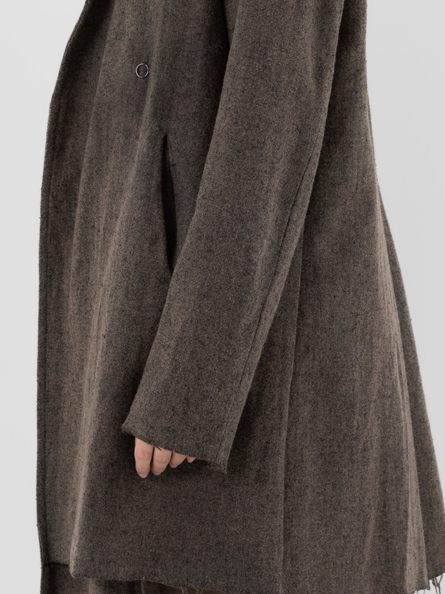 Atelier Suppan Short Coat 28 in Hand Dye/Green - ATELIER SUPPAN at Worthwhile - shop COAT