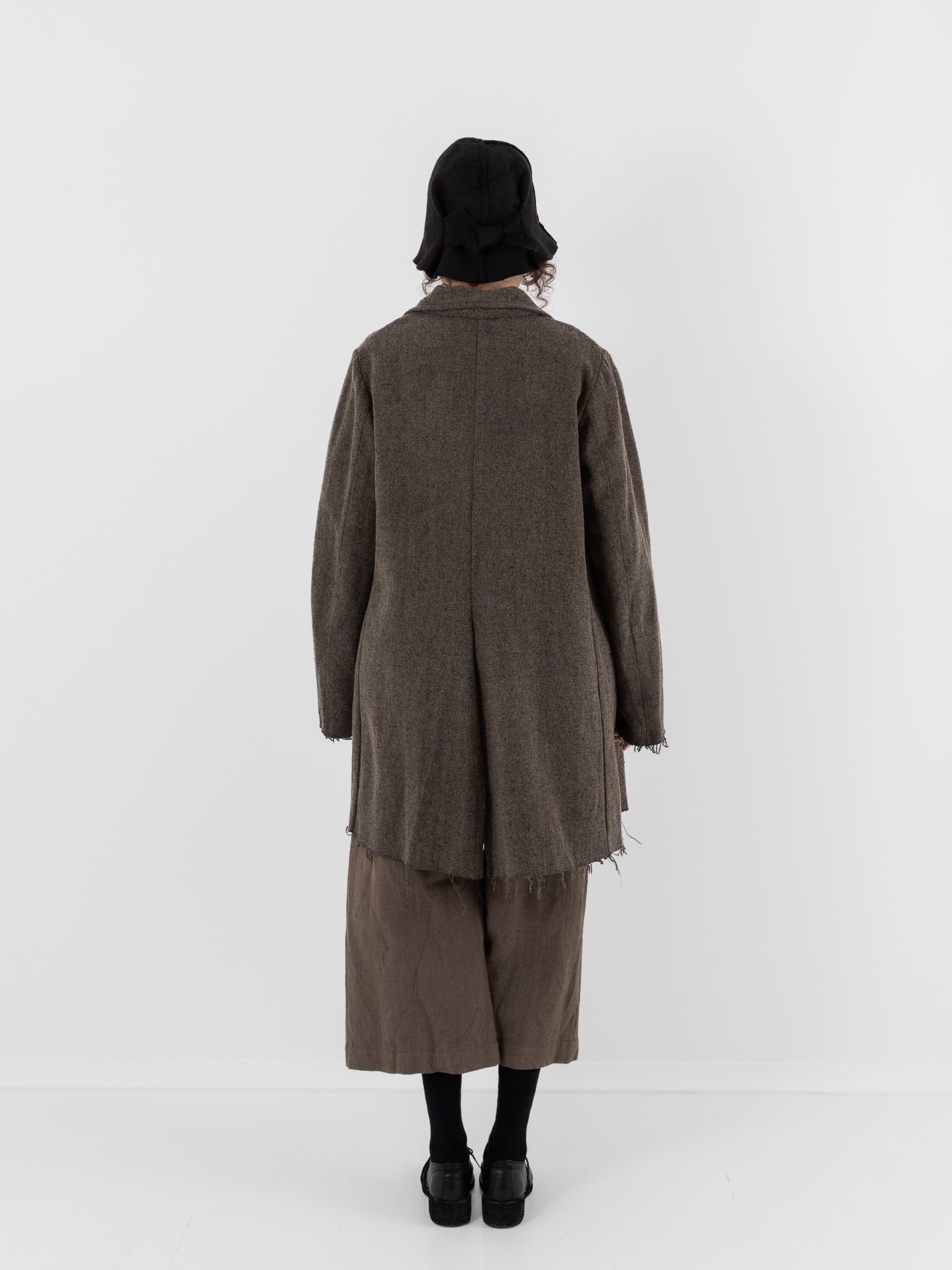 Atelier Suppan Short Coat 28 in Hand Dye/Green - ATELIER SUPPAN at Worthwhile - shop COAT