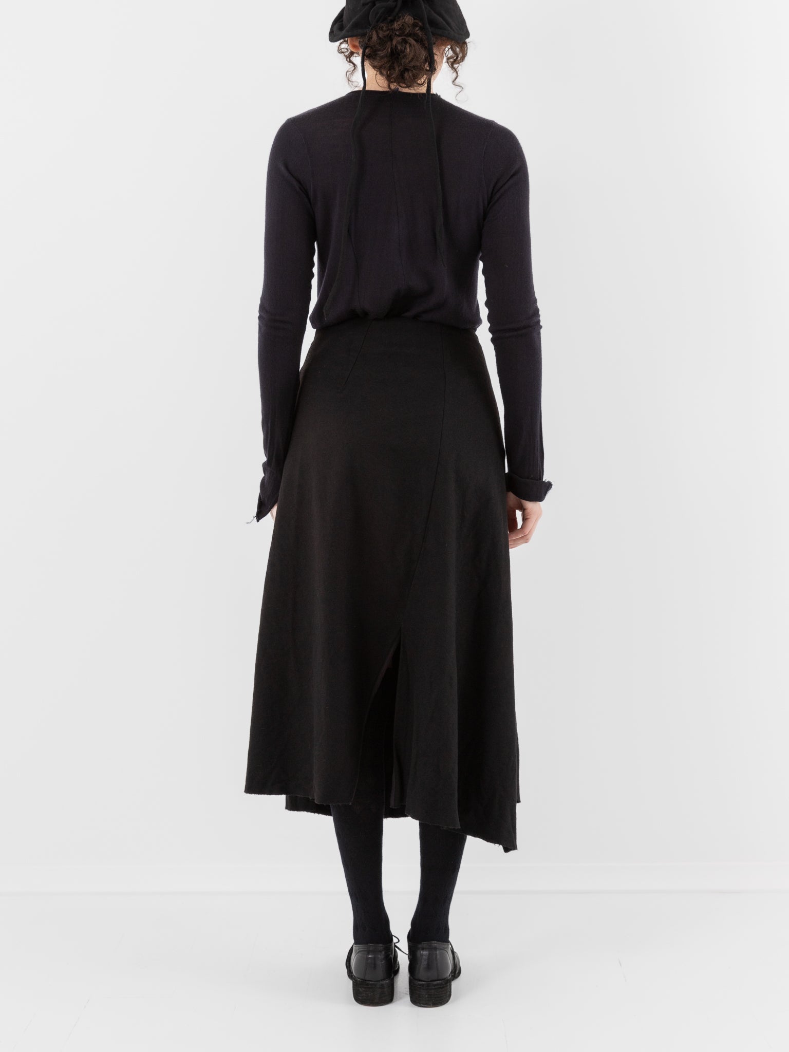 Atelier Suppan Loden Skirt 40 in Black - ATELIER SUPPAN at Worthwhile - shop SKIRT