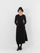 Atelier Suppan Loden Skirt 40 in Black - ATELIER SUPPAN at Worthwhile - shop SKIRT