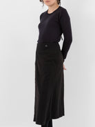 Atelier Suppan Loden Skirt 40 in Black - ATELIER SUPPAN at Worthwhile - shop SKIRT