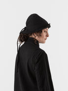 Atelier Suppan Loden Hat 62 in Black - ATELIER SUPPAN at Worthwhile - shop SCARF