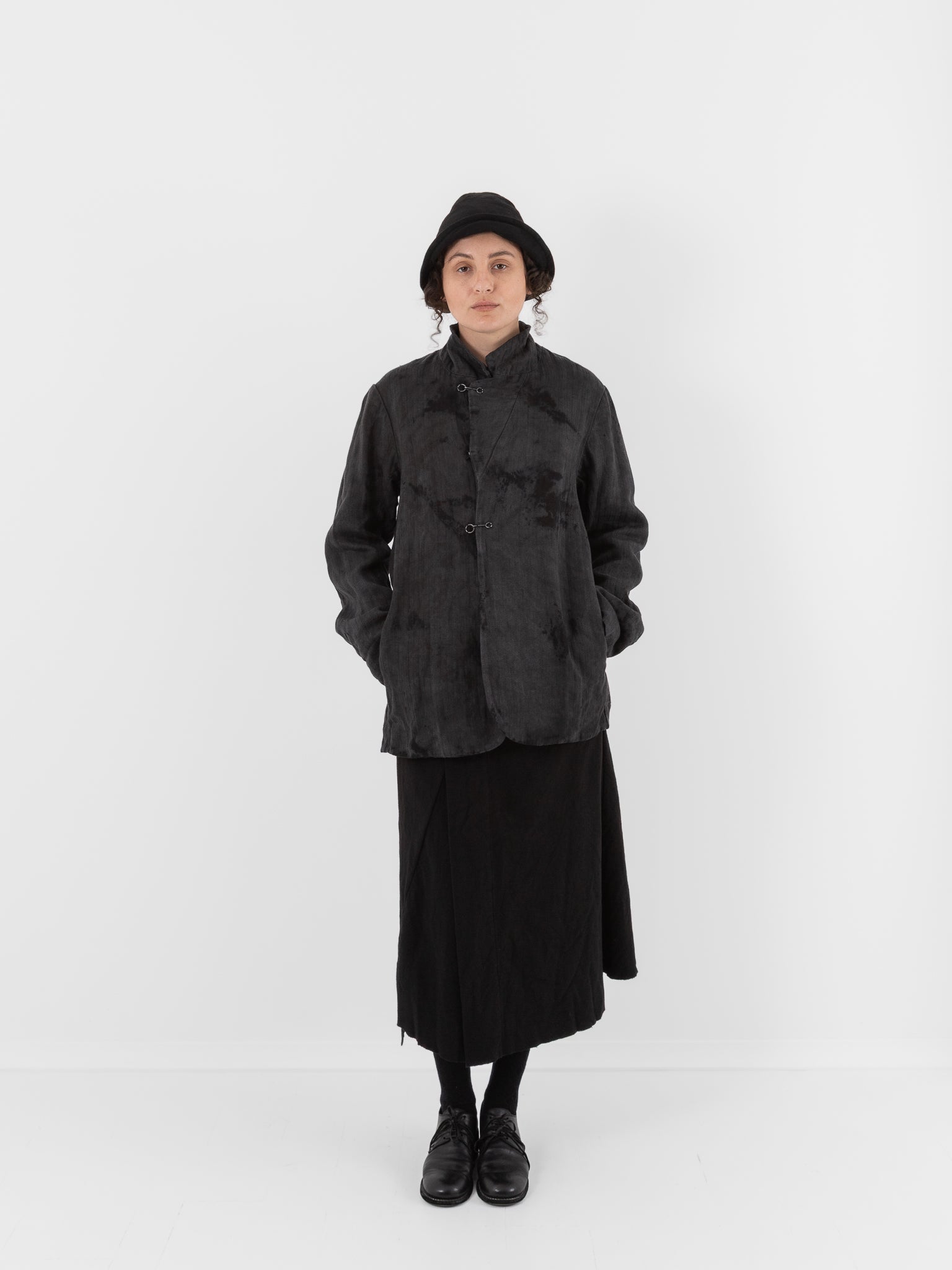 Atelier Suppan Men's Jacket 30 in Hand Dye/Dark - ATELIER SUPPAN at Worthwhile - shop JACKET