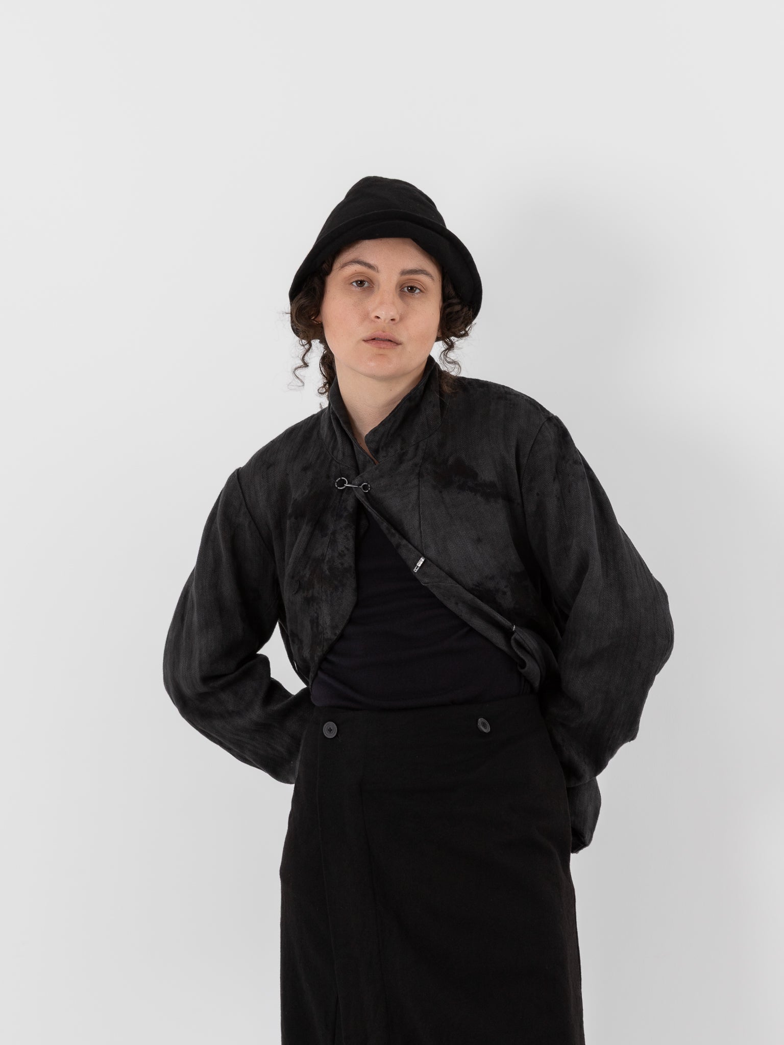 Atelier Suppan Men's Jacket 30 in Hand Dye/Dark - ATELIER SUPPAN at Worthwhile - shop JACKET