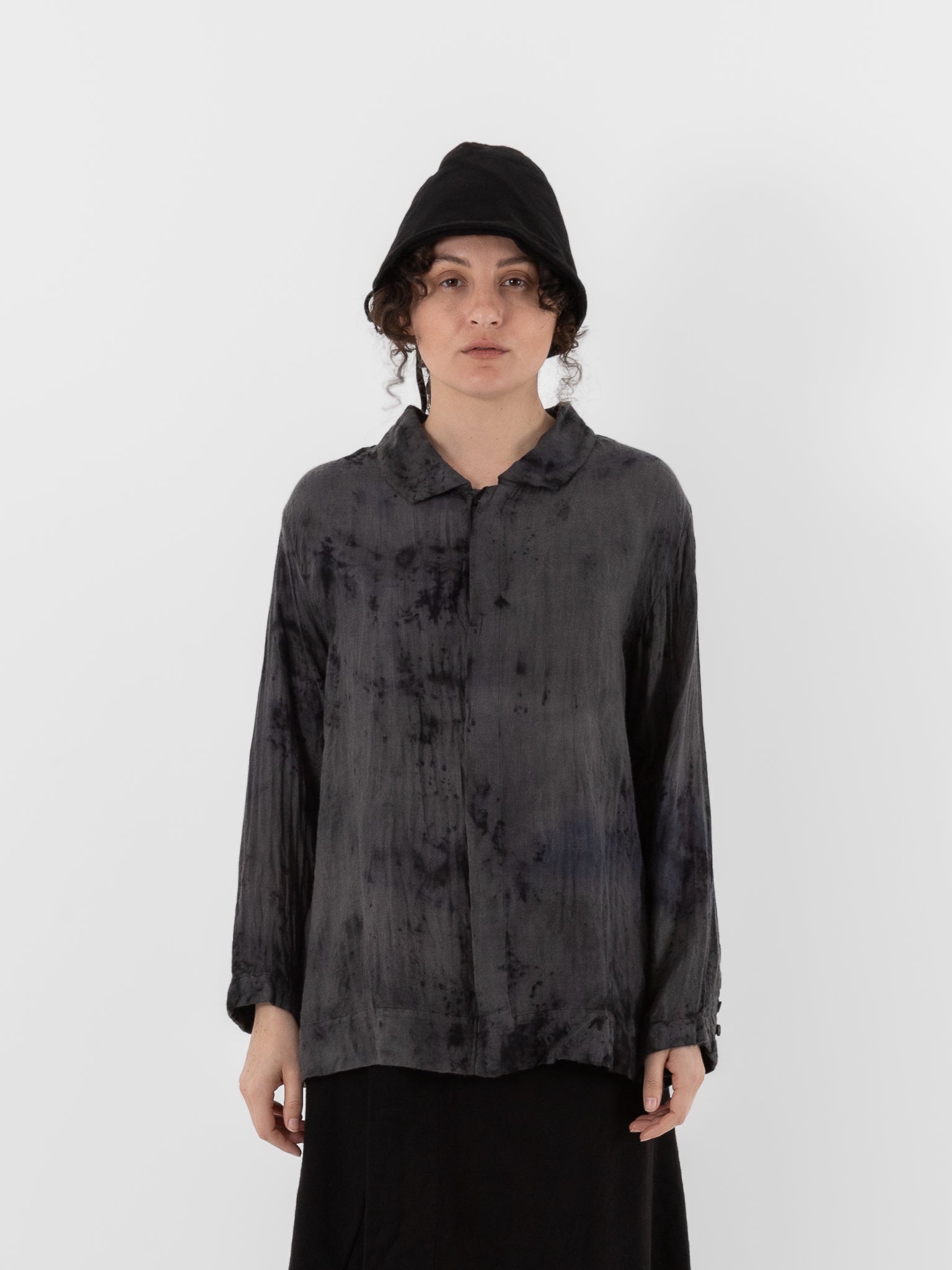 Atelier Suppan Shirt 50 in Hand Dye - ATELIER SUPPAN at Worthwhile - shop TOP