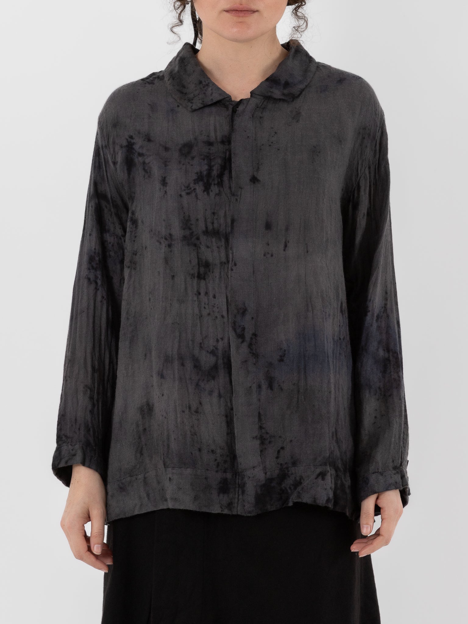Atelier Suppan Shirt 50 in Hand Dye - ATELIER SUPPAN at Worthwhile - shop TOP