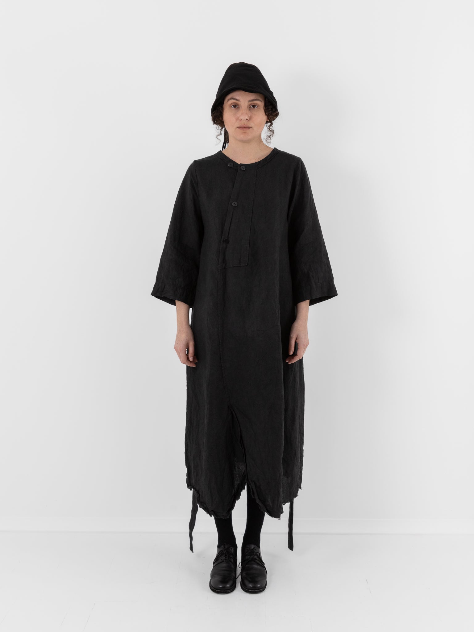 Atelier Suppan Dress 35 in Hand Dye/Dark - ATELIER SUPPAN at Worthwhile - shop DRESS