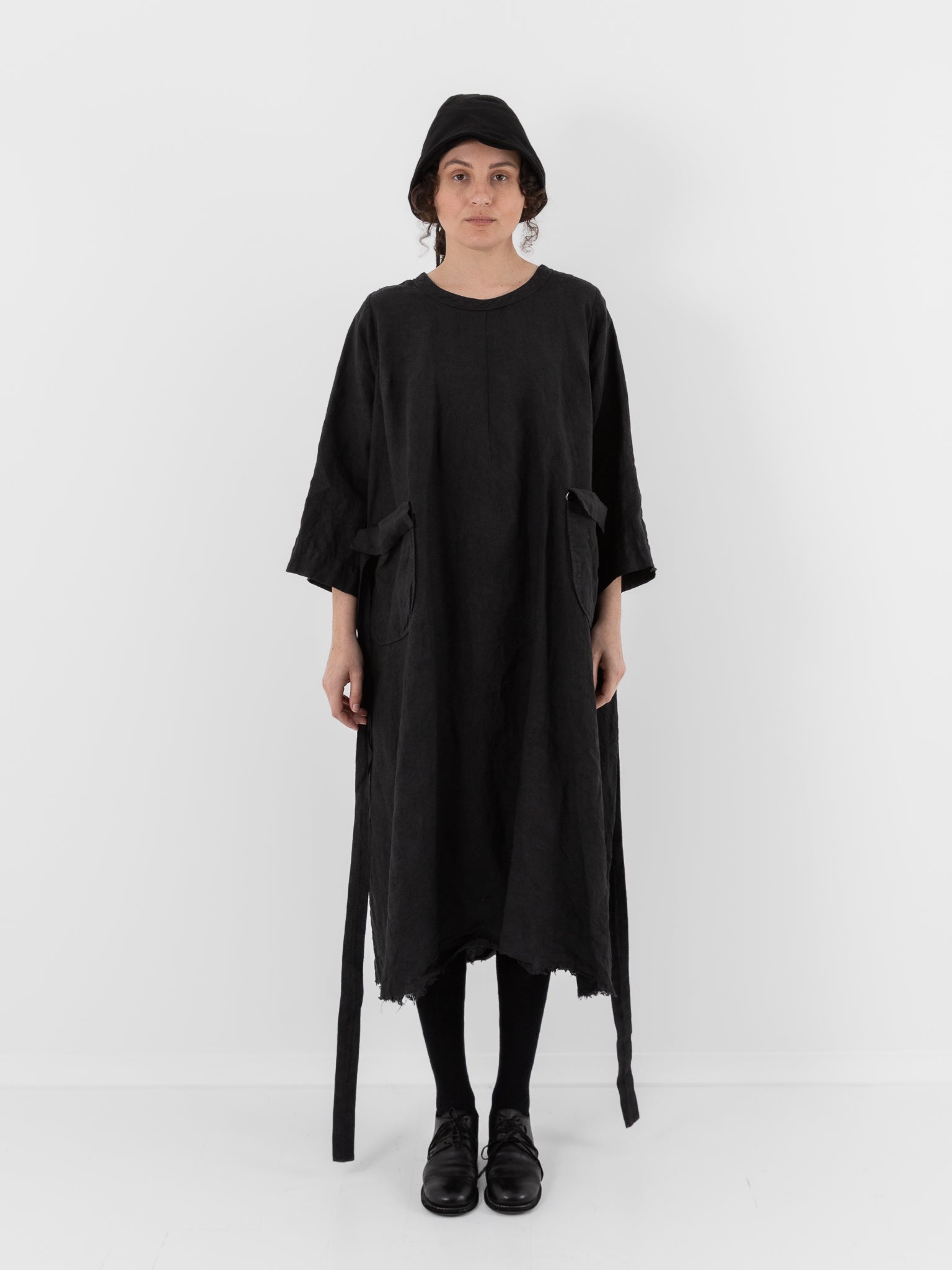 Atelier Suppan Dress 35 in Hand Dye/Dark - ATELIER SUPPAN at Worthwhile - shop DRESS