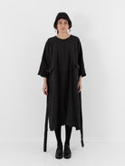 Atelier Suppan Dress 35 in Hand Dye/Dark - ATELIER SUPPAN at Worthwhile - shop DRESS