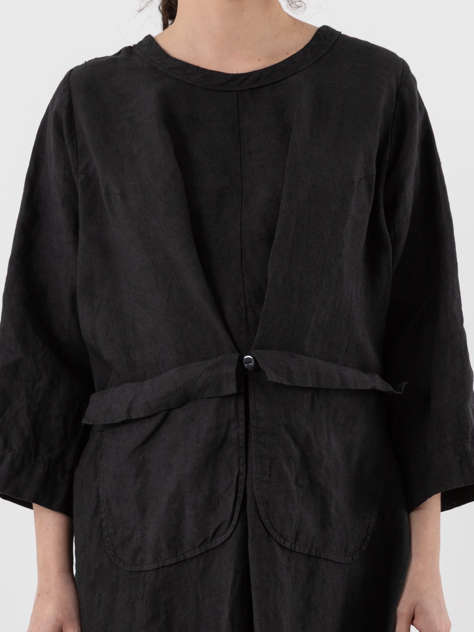 Atelier Suppan Dress 35 in Hand Dye/Dark - ATELIER SUPPAN at Worthwhile - shop DRESS