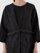 Atelier Suppan Dress 35 in Hand Dye/Dark - ATELIER SUPPAN at Worthwhile - shop DRESS