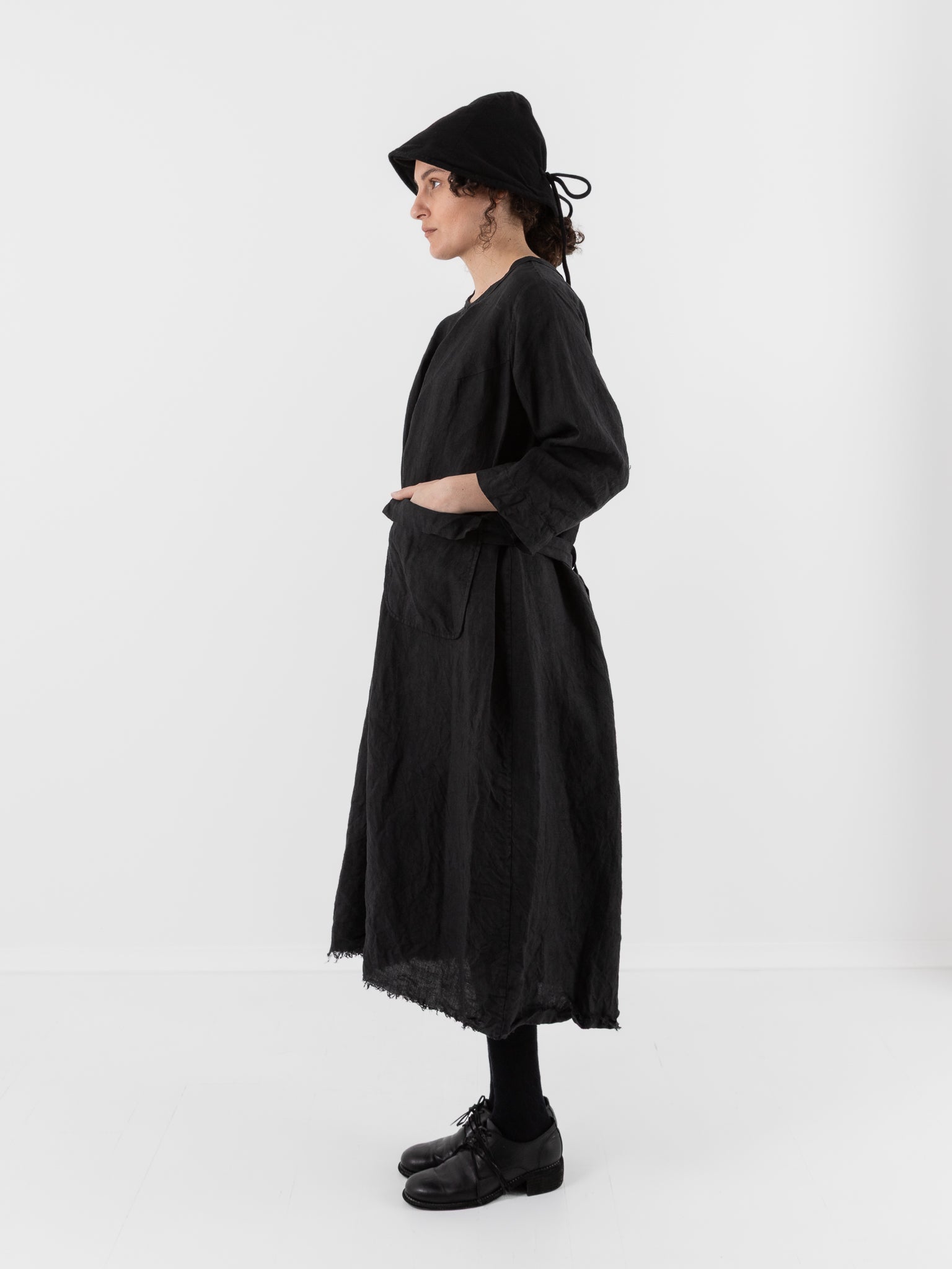 Atelier Suppan Dress 35 in Hand Dye/Dark - ATELIER SUPPAN at Worthwhile - shop DRESS