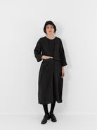 Atelier Suppan Dress 35 in Hand Dye/Dark - ATELIER SUPPAN at Worthwhile - shop DRESS