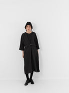 Atelier Suppan Dress 35 in Hand Dye/Dark - ATELIER SUPPAN at Worthwhile - shop DRESS