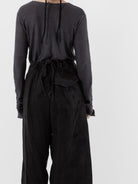 Atelier Suppan Heavy Hemp Trousers 44 in Hand Dye/Dark - ATELIER SUPPAN at Worthwhile - shop PANT