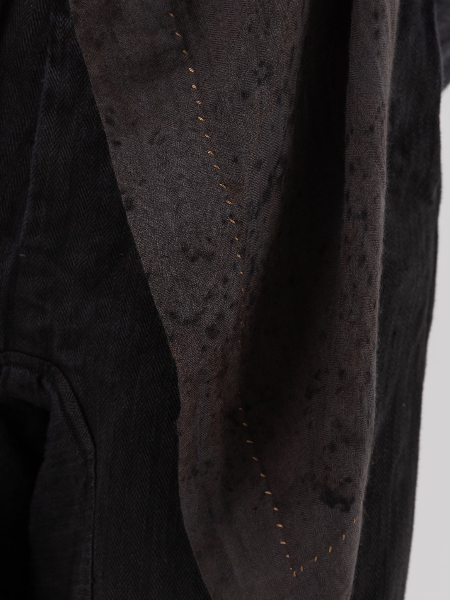 Atelier Suppan Hand Stitched Scarf 60 in Hand Dye - ATELIER SUPPAN at Worthwhile - shop SCARF